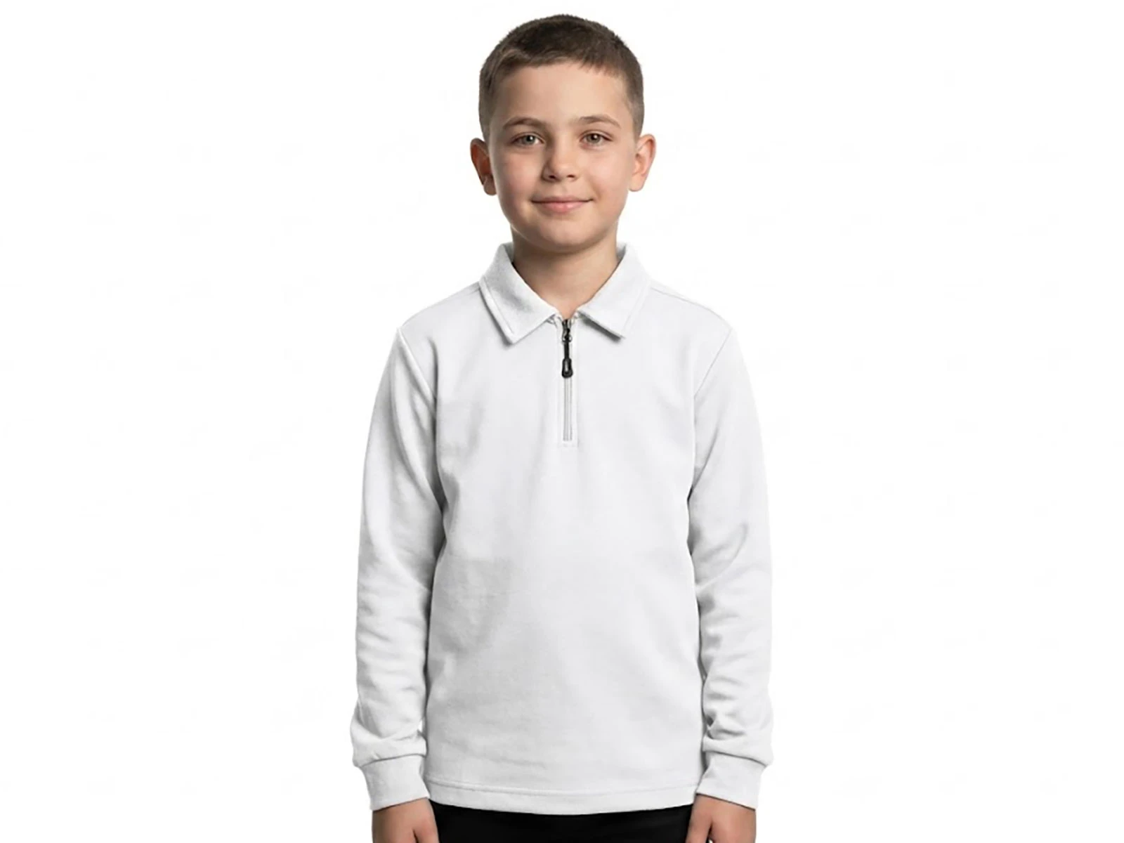 Toptan TANEM KİDS Yakalı Fermuarlı Erkek Sweat  Toptan Bebek Çocuk Giyim - Beniz Kids