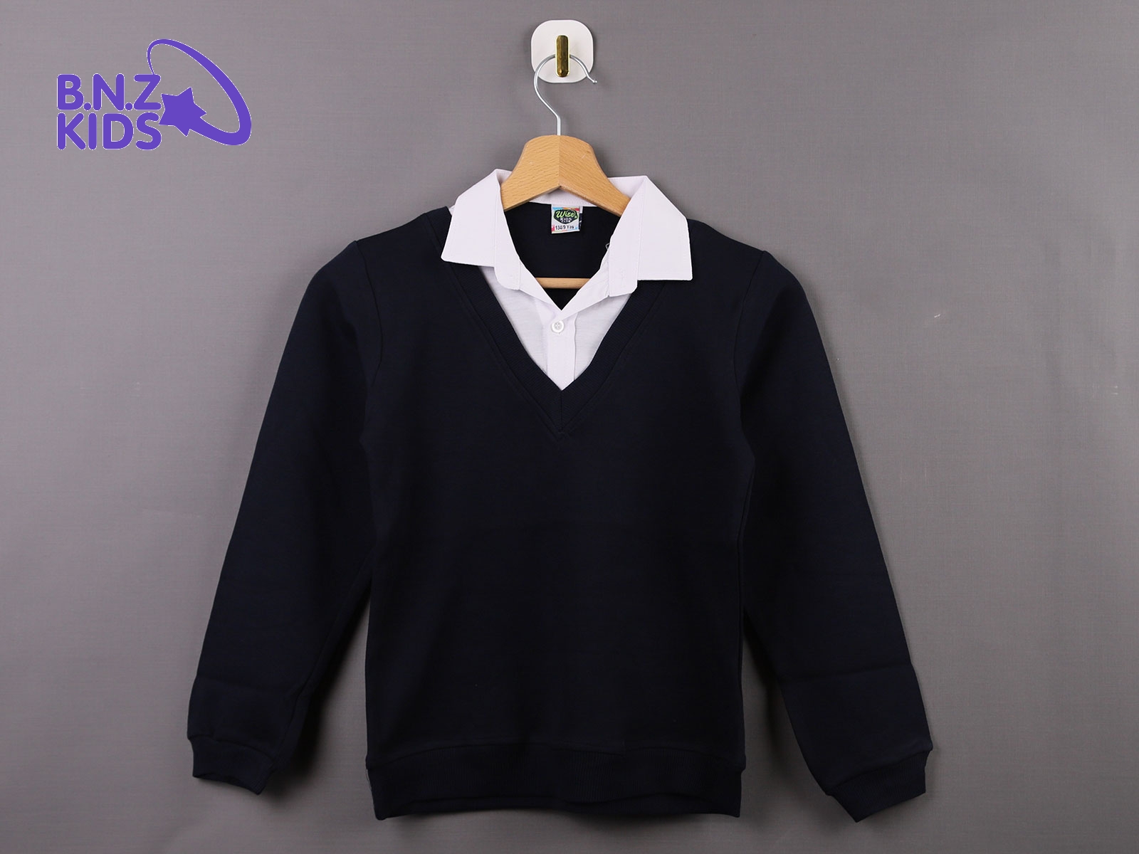 Gömlek Yakalı Unisex Okul Badisi