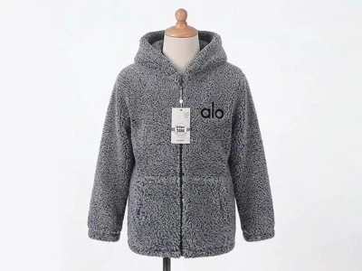 Toptan STAR POP Alo Nakışlı Kız Peluş Hırka FÜME - Beniz Bebe