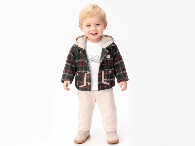 Armalı Ceketli Üçlü Erkek Takım