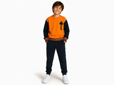 Toptan MİSS MELİNDA Armalı Erkek Takım - Toptan Çocuk Giyim Beniz Kids