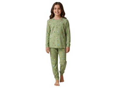 Armut Desenli Kız Pijama Takım