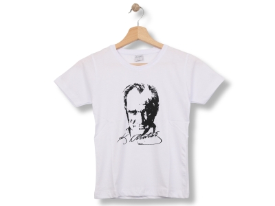 Atatürk Baskılı Unisex Tişört