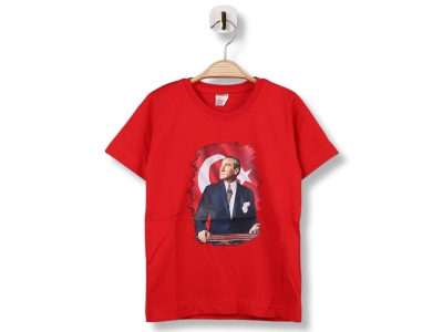 Atatürk Baskılı Unisex Tişört