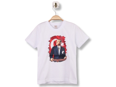 Atatürk Baskılı Unisex Tişört