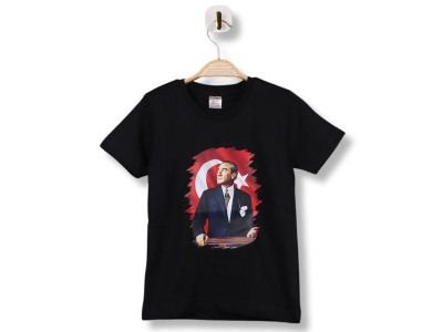 Atatürk Baskılı Unisex Tişört