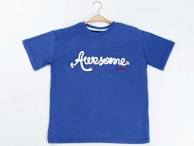 Awesome Nakışlı Erkek Tişört 