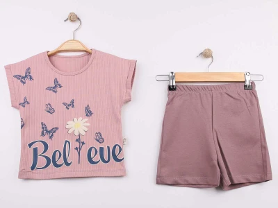 Believe Baskılı Kız Takım 