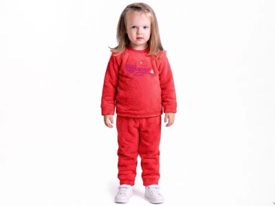 Toptan LİZARD Bunny Nakışlı Well Soft Peluş Kız Takım  NARÇİÇEĞİ - Beniz Bebe