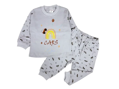 Cars Baskılı Erkek Bebe Pijama Takım