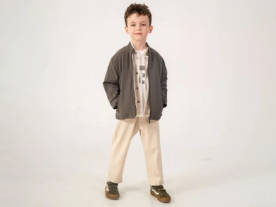 Toptan LESSOTTO Ceketli Gömlekli Dörtlü Erkek Takım - Toptan Çocuk Giyim Beniz Kids
