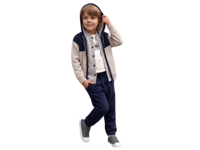 Toptan JUNİOR CLASS Cep Detaylı 4'lü Erkek Çocuk Takım - Toptan Çocuk Giyim Beniz Kids