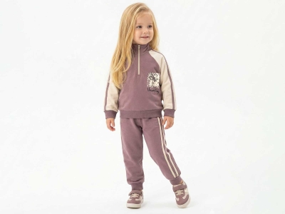 Çiçek Baskılı Kız Takım