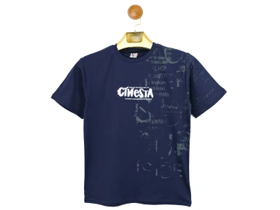 Cinesta Baskılı Erkek Tişört