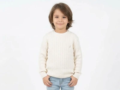 Toptan METEX Çizgili Erkek Çocuk Sweat - Toptan Çocuk Giyim Beniz Kids