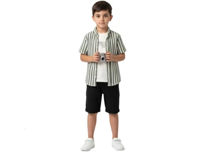 Çizgili Erkek Takım 