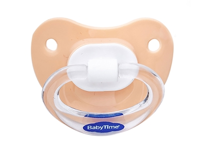 Toptan BABY TİME Damaklı Mat Emzik 0-6 Ay - Toptan Çocuk Giyim Beniz Kids