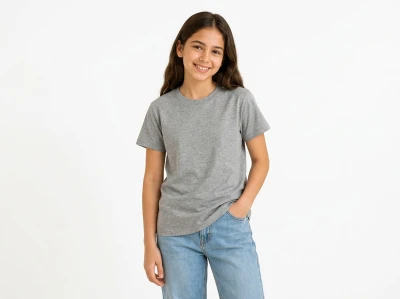 Toptan LOLLİCO KİDS Düz Unisex Tişört - Toptan Çocuk Giyim Beniz Kids