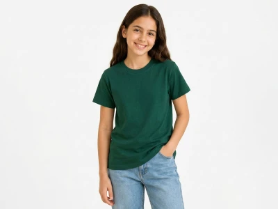 Toptan LOLLİCO KİDS Düz Unisex Tişört - Toptan Çocuk Giyim Beniz Kids