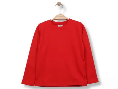 Düz Uzun Kollu Unisex Badi