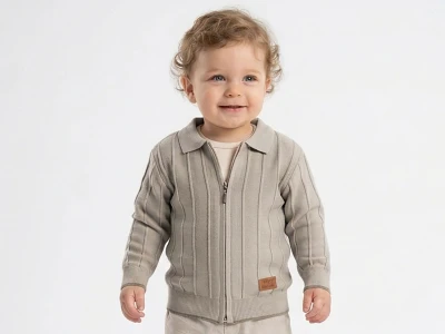 Toptan METEX Fermuarlı Erkek Bebek Sweat - Toptan Çocuk Giyim Beniz Kids