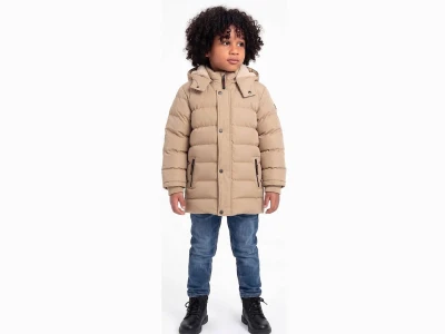 Toptan KEREM TEKSTİL (BOSS) Fermuarlu Cepli Kapşonlu Erkek Mont  - Toptan Çocuk Giyim Beniz Kids
