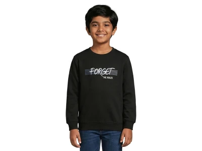 Toptan TANEM KİDS Forget Baskılı Şardonlu 3 İp Erkek Çocuk Sweat - Toptan Çocuk Giyim Beniz Kids