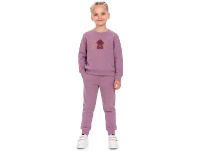 Toptan CMK Gap Nakışlı 3 İp Şardonlu Kız Takım  - Toptan Çocuk Giyim Beniz Kids