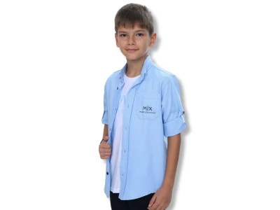 İkili Erkek Gömlek Tişörtlü