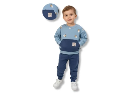 Kanguru Cepli Erkek Bebe Takım