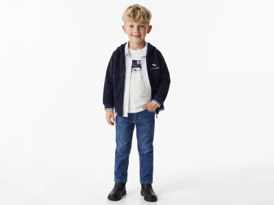Toptan YAVRUCAK Kapşonlu 4'lü Erkek Çocuk Takım - Toptan Çocuk Giyim Beniz Kids