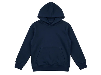 Toptan MARS Kapşonlu Şardonlu 3 İp Unisex Okul Sweat LACİVERT - Beniz Bebe