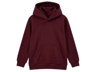 Toptan MARS Kapşonlu Şardonlu 3 İp Unisex Okul Sweat BORDO - Beniz Bebe