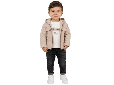 Toptan NOWA Kare Desenli Armalı Ceketli Erkek Takım  - Toptan Çocuk Giyim Beniz Kids