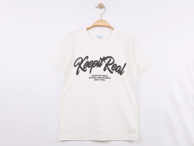 Keepit Real Baskılı Erkek Tişört