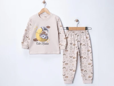 Koala Baskılı Erkek Pijama Takım