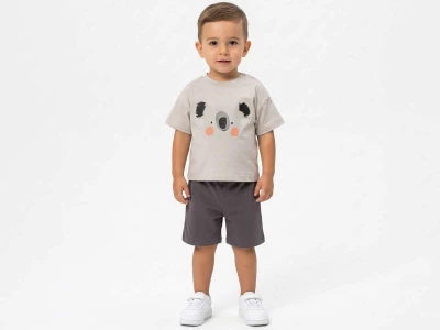 Koala Baskılı Erkek Bebe Takım