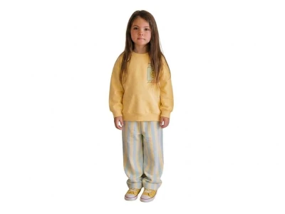 Toptan JUMİ Limon Baskılı 3 İp Şardonsuz Kız Takım - Toptan Çocuk Giyim Beniz Kids