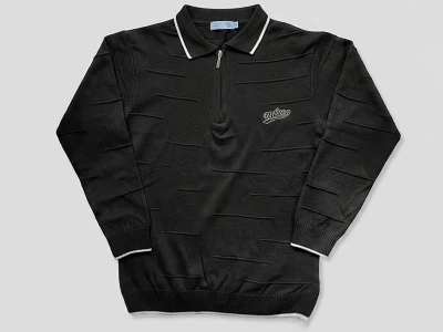Toptan METEX Mtx Armalı Çizgili Fermuarlı Triko Erkek Sweat  - Toptan Çocuk Giyim Beniz Kids