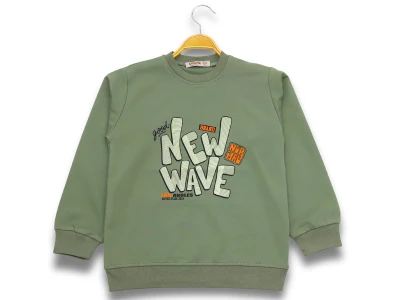 Toptan DIGIDIK KİDS New Baskılı 2 İp Erkek Sweat  - Toptan Çocuk Giyim Beniz Kids