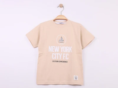 New York Baskılı Erkek Tişört