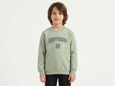 Toptan TANEM KİDS Newyork Baskılı Şardonlu 3 İp Erkek Çocuk Sweat - Toptan Çocuk Giyim Beniz Kids