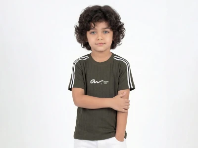 Ocean Baskılı Erkek Tişört