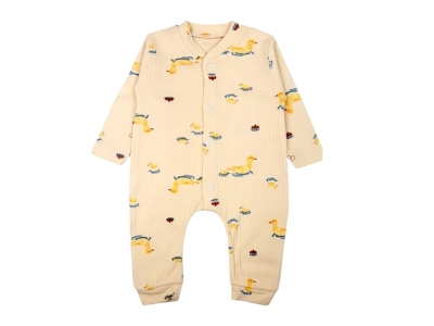 Ördek Desenli Kız Pijama Takım