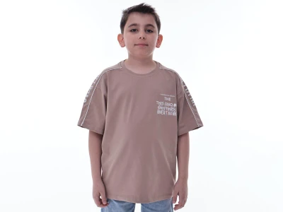 Overthink Baskılı Oversize Erkek Tişört