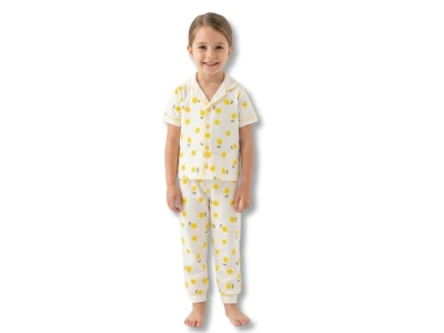 Papatya Desenli Kız Pijama Takım