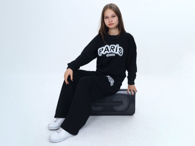 Paris Baskılı Kız Takım