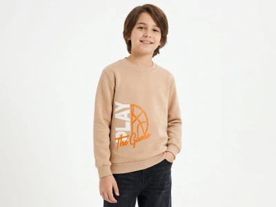 Toptan WENGE KİDS Play Baskılı Şardonlu 3 İp Erkek Çocuk Takım - Toptan Çocuk Giyim Beniz Kids