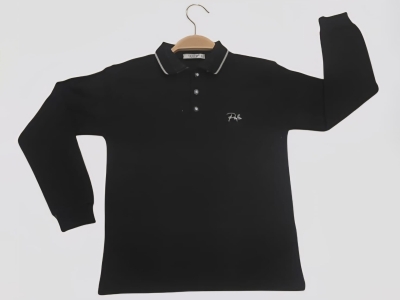 Polo Yakalı Erkek Klasik Sweat 