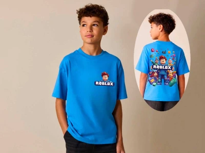 Roblox Baskılı Erkek Tişört 